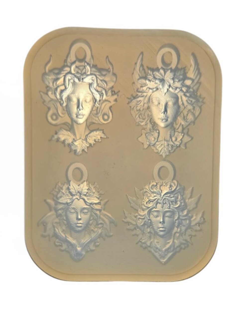 Classical Era Ladies Silicone Mold - Picture 11 of 12